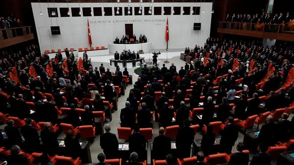 "A session of the Turkish Parliament in Ankara. (File photo: Reuters)"